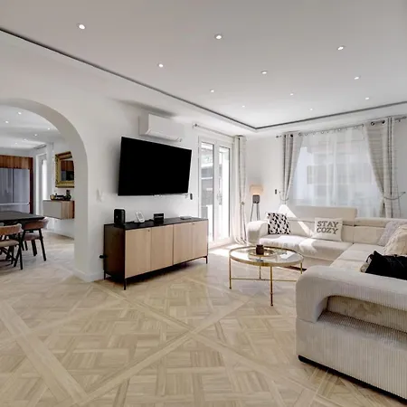 펜션 Urbanflat 228 - D Exception Avec Piscine Privee Et Plages A Pied Les Pins *
