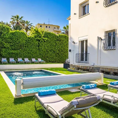 펜션 Urbanflat 228 - D Exception Avec Piscine Privee Et Plages A Pied Les Pins *