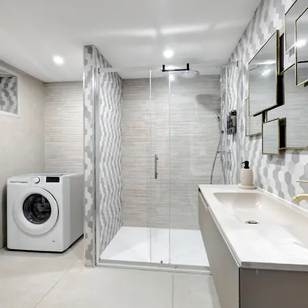 펜션 Urbanflat 228 - D Exception Avec Piscine Privee Et Plages A Pied Les Pins 주앙레핑